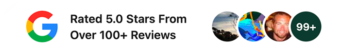 Rated 5.0 stars from over 100+ reviews