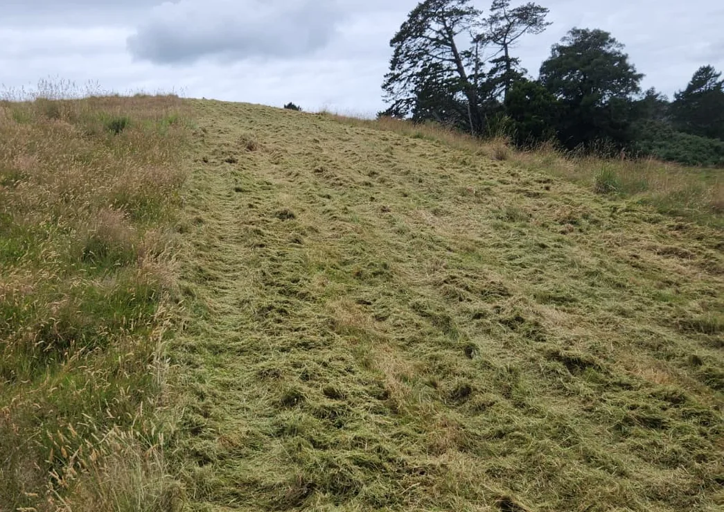 Slope Mowing after